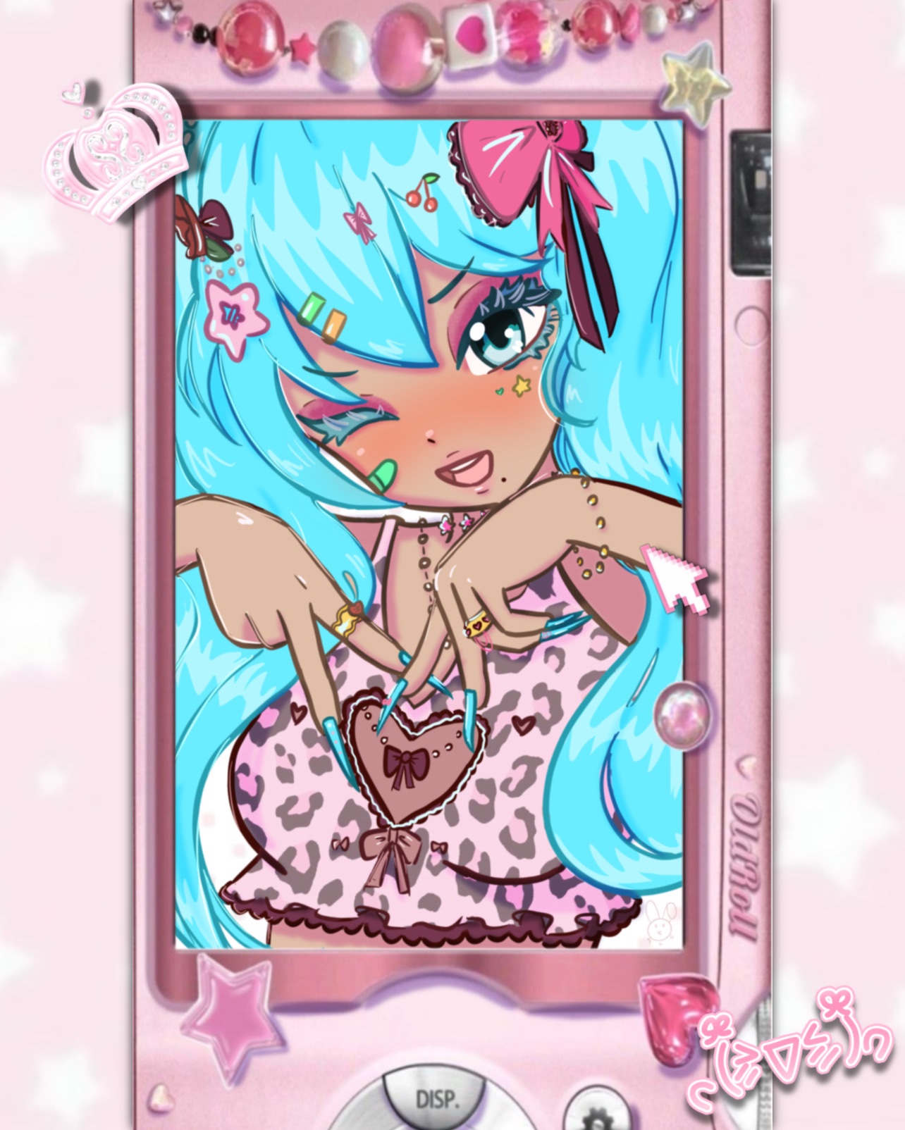 Gyaru Miku by Saragrillada