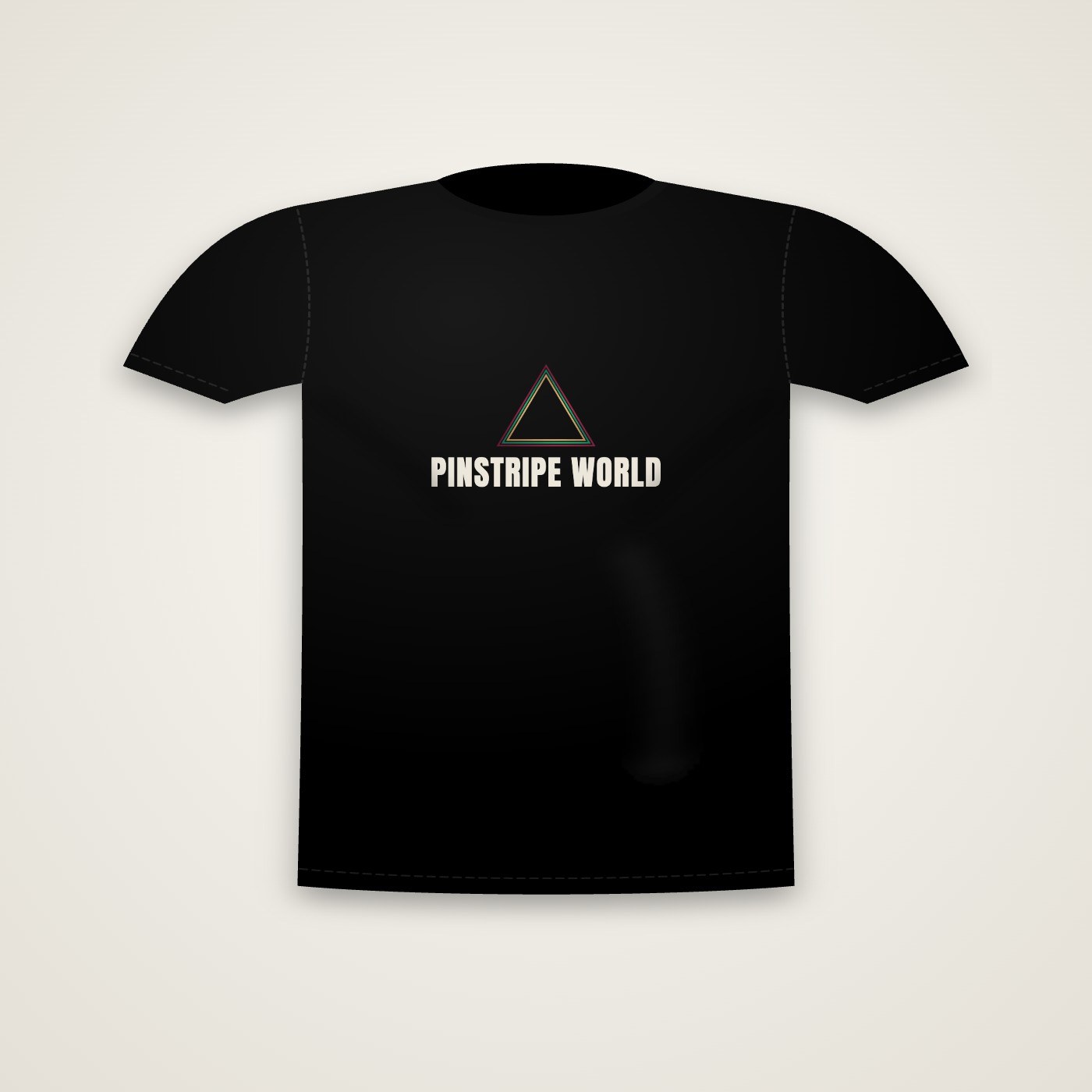 Pinstripe Logo Heavyweight Tee by Daniel